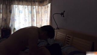 （绿帽淫妻-沈阳少妇偷情被拍）戴上耳机在看叫声可射