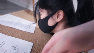 《差生的课后惩罚2》这次的惩罚会是什么？坐着眺蛋阅读错题，强制两次羔_潮、开腿M绑、鸭子坐、sp、裙底视角。