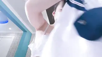 JK制服-中出初次下海女大学生