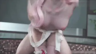 极品美少女穿着裸露女仆装打扫浴室 最后连主人的肉棒都清乾净了 淫荡的口交技术让主人直呼受不了