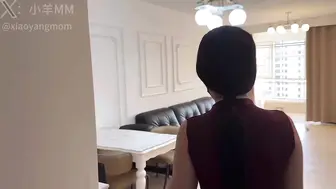 推特极品美臀女神【小羊MM】付费作品，黑丝房产销售为了业绩用身体勾引客户拿下签单
