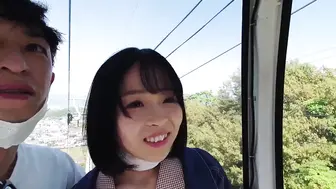 CAWD-403 [中文字幕] 與超喜歡的可愛女友 互相渴求好幾發的超棒中出溫泉約會 日向夏