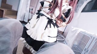 156【丝米】《圈养调教男娘小叶4》小叶明白马上将要被卖掉，跪在主人身边主动请求责罚，[X_X]玩弄一会，吊绑+开腿器+棒棒固定器