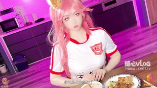 [糖心Vlog] 深喉嗦屌 玉藻前妻子的职责白虎穴榨干海一滴精液 - 鸡教练