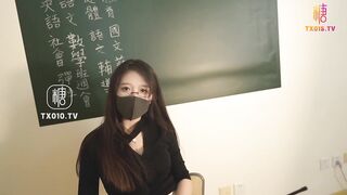 [糖心Vlog] 老师的肉棒调教偷拍被抓包的坏学生竟然能享用香菜老师的嫩穴 - 桥本香菜