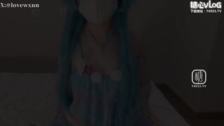 [糖心Vlog]【王者荣耀】可爱奈奈cos朵利亚 化身女主播被色魔邻居强插内射 - 小欣奈